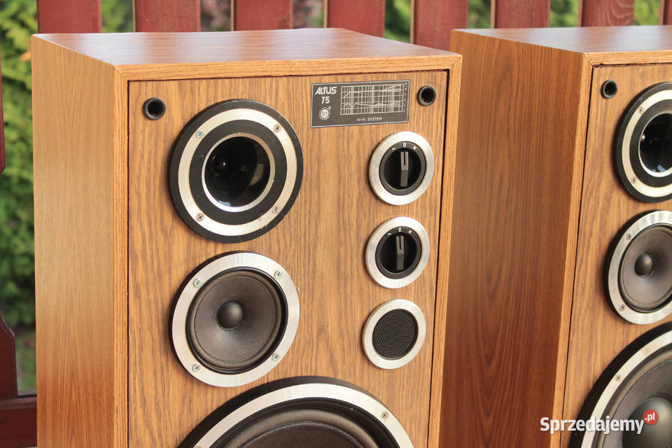 Kolumny Altus 75 klasyka stan oryginalne Słuchawki i głośniki Toruń sprzedam