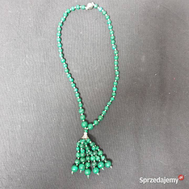 Naszyjnik kamienie duży vintage Biżuteria dla Pań Warszawa