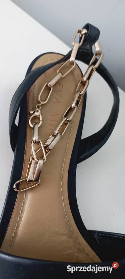 Sandały Eva Minge 39 skóra naturalna Gdańsk sprzedam
