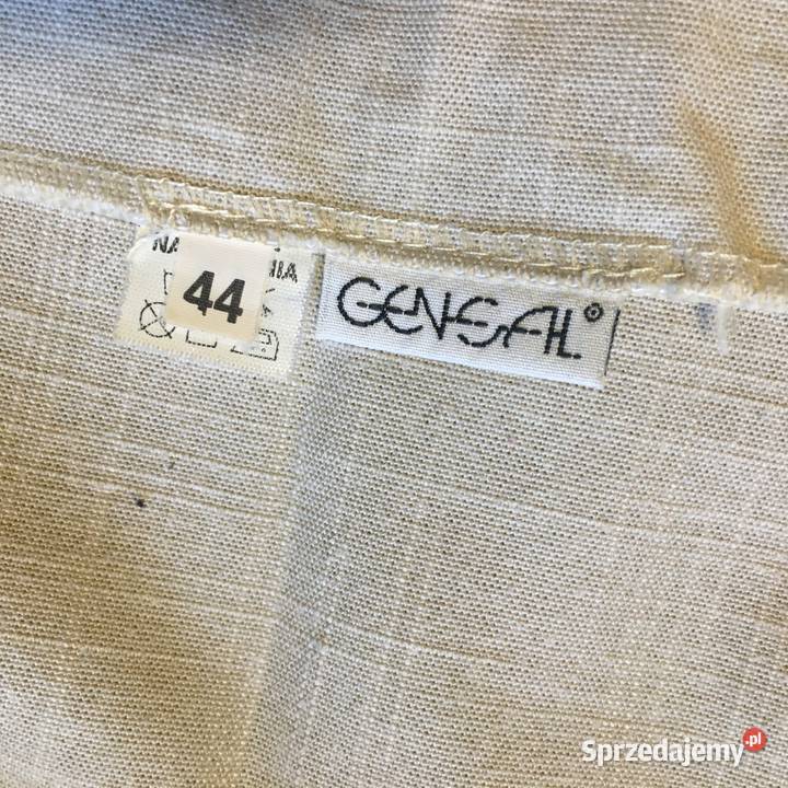 Spódnica rozmiar 44 brązowy/beżowy Frydek