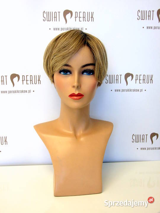 Peruka krótka z włosa naturalnego Chęciny świętokrzyskie sprzedam