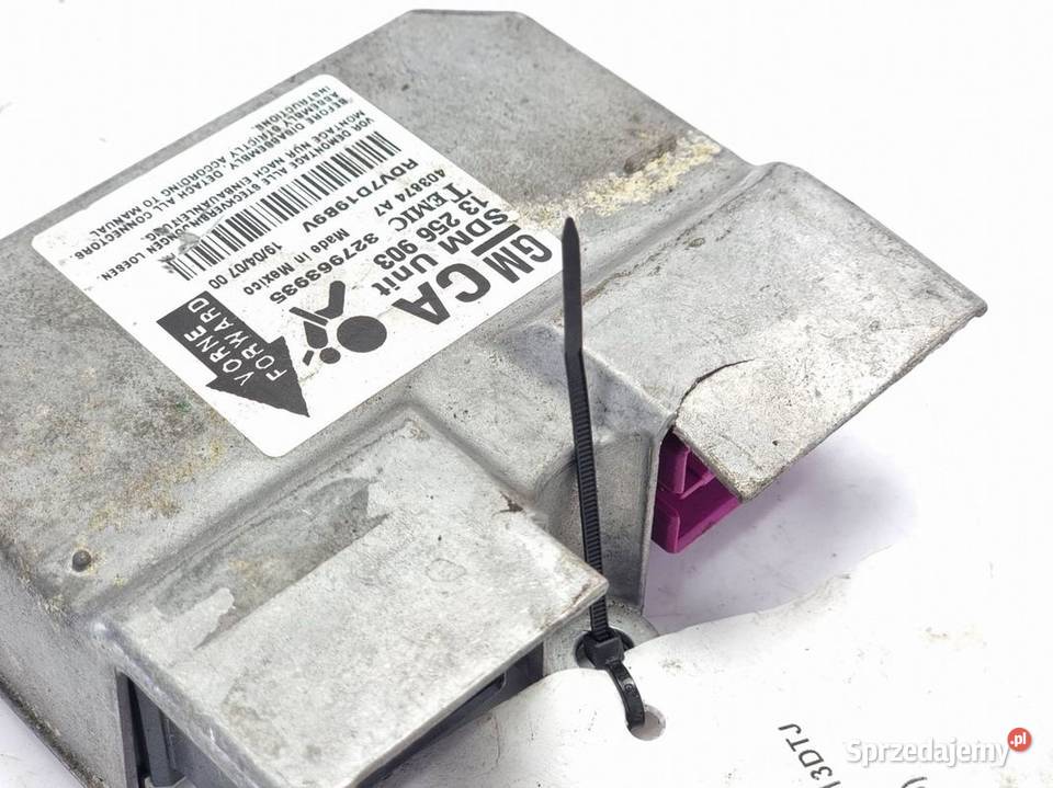 SENSOR AIRBAG OPEL CORSA D 13256903 kujawsko-pomorskie
