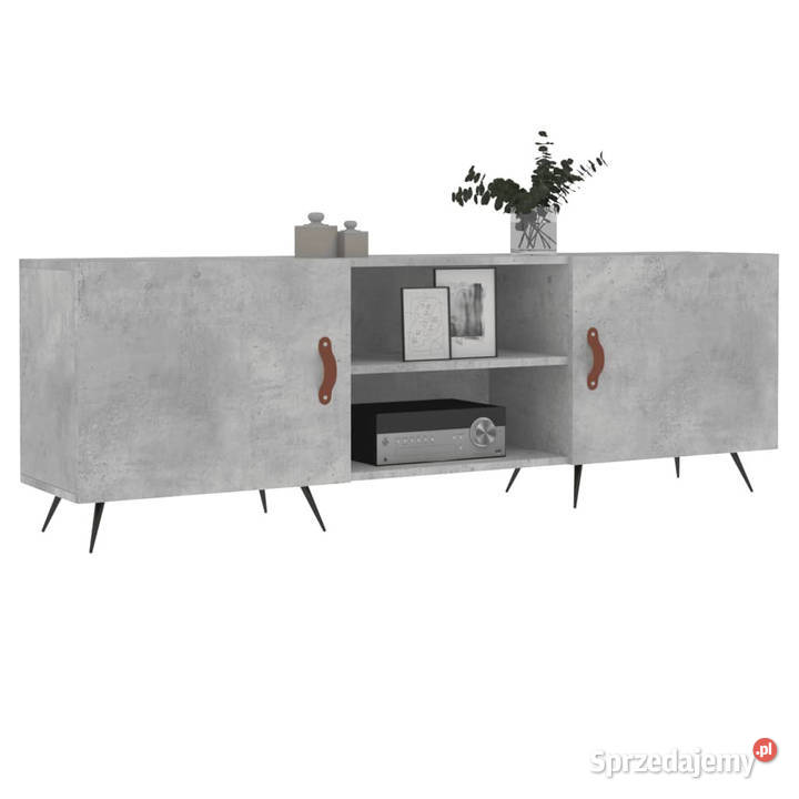 Szafka pod TV szarość betonu 150x30x50 WM829072 Warszawa
