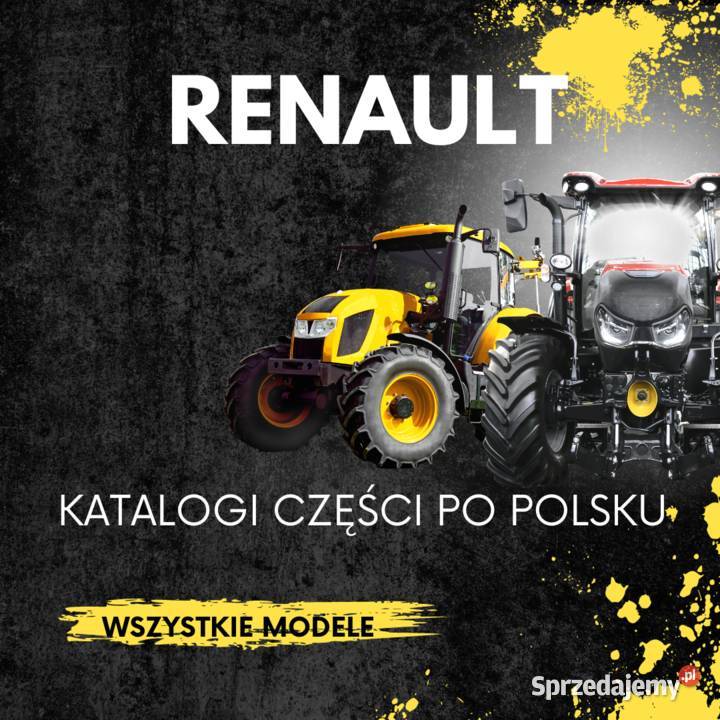Ciągniki RENAULT katalogi części Polsku Gdańsk