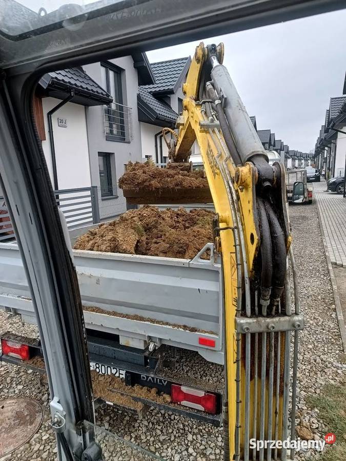 Usługi MiniKoparką KoparkoŁadowarką Wywrotką 35t