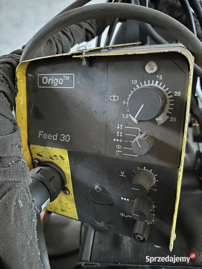 Spawarka Migomat Esab Origo Mig 430 Esab Feed 30 Góra