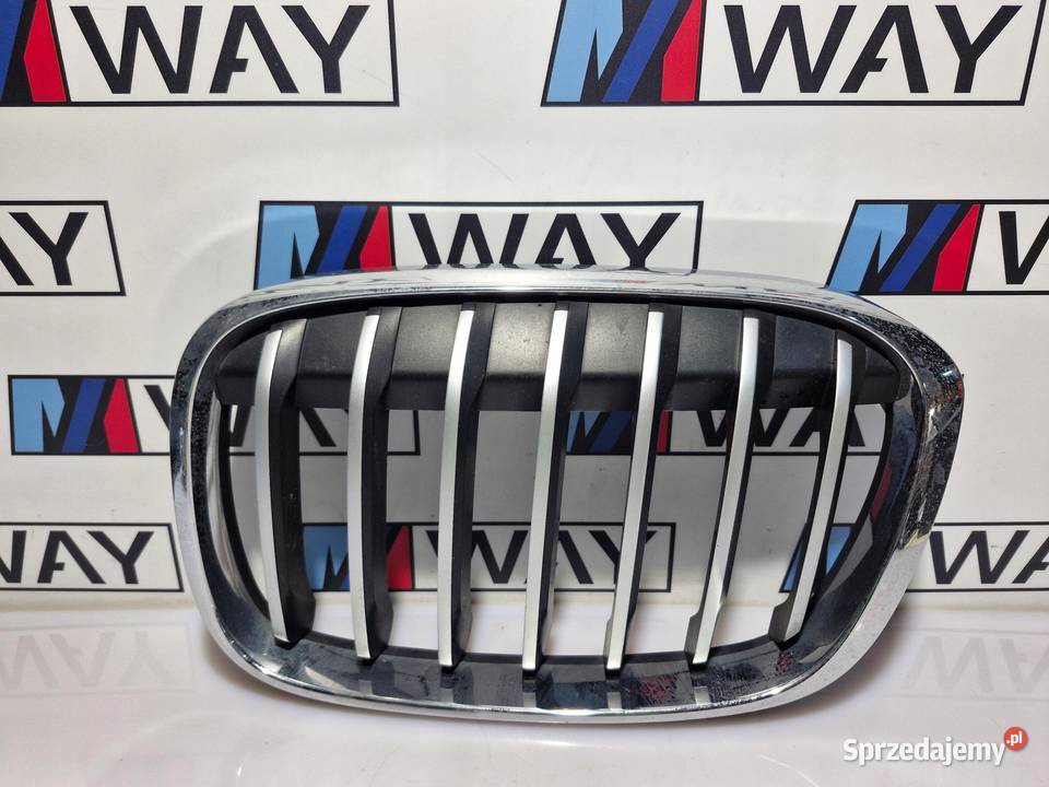 BMW X1 F48 NERKA GRILL KRATKA LEWA ATRAPA