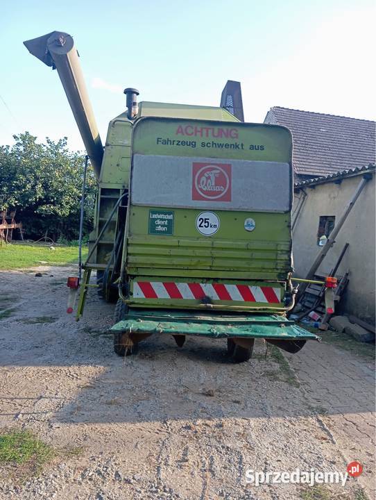 Kombajn zbożowy Claas Mercator nieuszkodzony Steblów