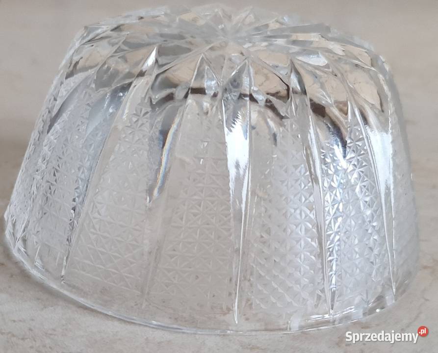 Stara kryształowa cukiernica mazowieckie Warszawa