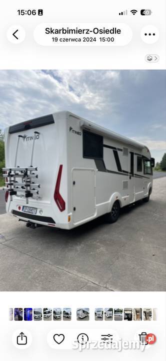 Kamper Rapido itineo JC740 nowy opolskie Skarbimierz