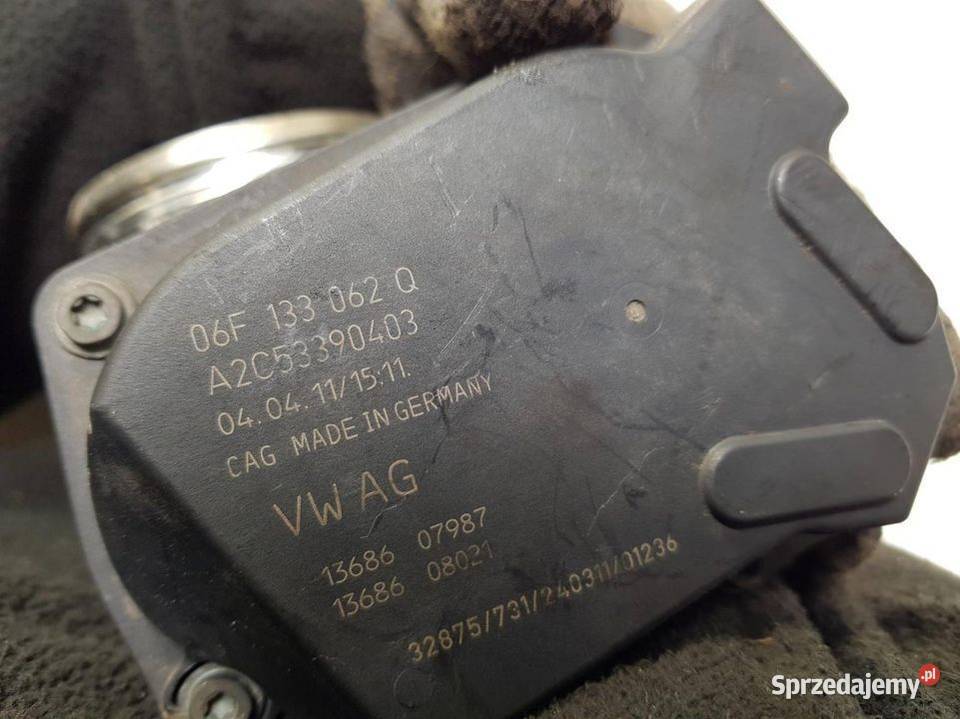PRZEPUSTNICA VOLKSWAGEN PASSAT B7 06F133062Q osobowe kujawsko-pomorskie