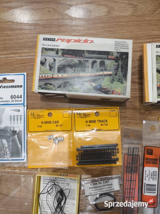 Części wagony skala N 1160 Wrocław sprzedam
