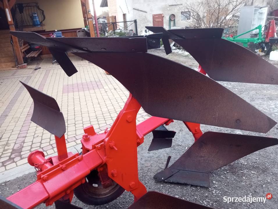 Pług obrotowy 4 skibowy pługi Steeno 4x45 lubelskie Huta Józefów