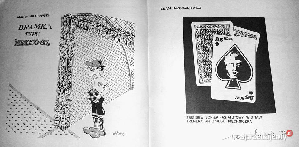 Piłka nożna w karykaturze Krzysztof Gotowicki Książki i Podręczniki lubelskie Chełm