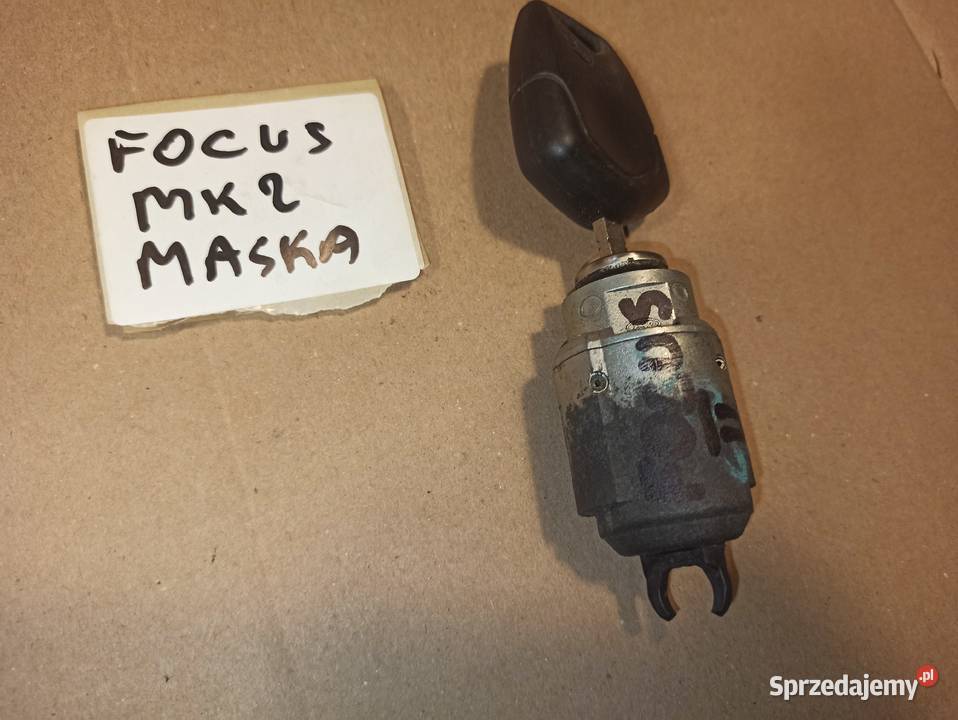 Ford Focus 2 wkladka zamka maski zamek kluczyk Bolesławiec