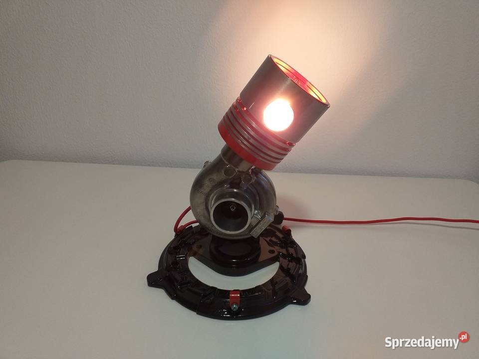 Lampa stołowa biurkowa Rękodzieło