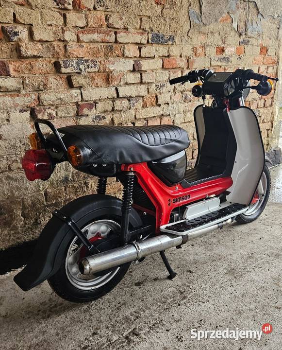 Simson SR50 zarejestrowany Brzeg