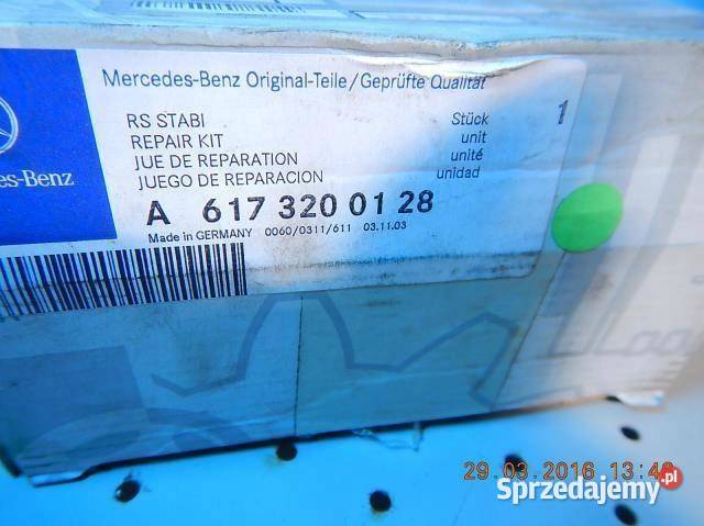 ZESTAW NAPRAWCZY STABILIZATORA MERCEDES 1622 S osobowe