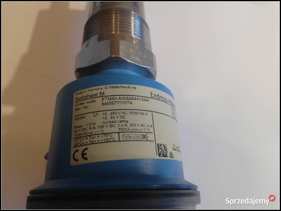 Soliphant FTM51 Wibracyjny sygnalizator poziomu śląskie