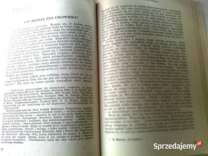 Osoba ludzka 2 1982 COMMUNIO mazowieckie Warszawa sprzedam