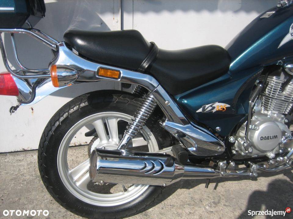 Daelim VS 125 Vc Daelim kat B ładny chopper 4200 sprowadzony