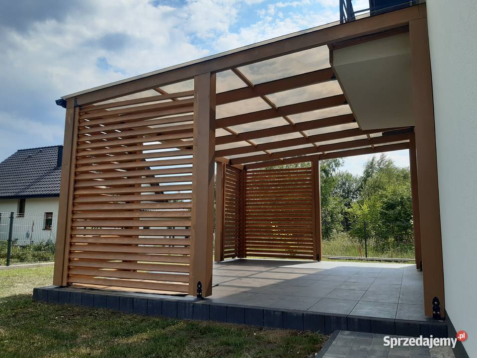 Taras przydomowy Z27Patio Drewniane Zadaszenie Przemyśl sprzedam