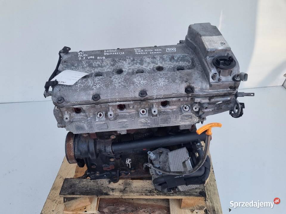 SILNIK KOMPLET VW Golf V R32 32 V6 250 ładna Rudka