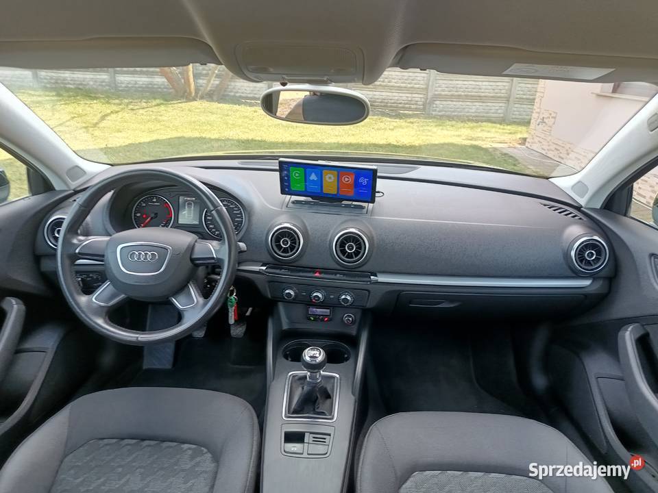 Audi A3 sedan 16 TDI z kamera cofania VAT marża Podkonice Miejskie