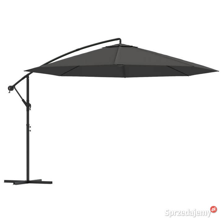 Parasol wiszący z aluminiowym słupkiem 350 Dom i Ogród Warszawa
