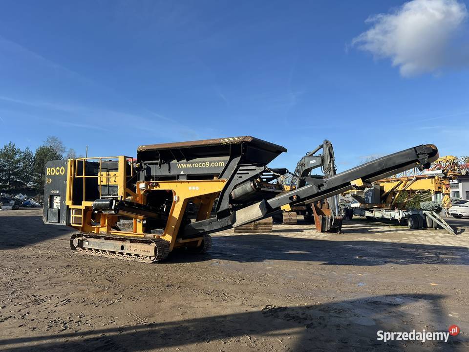 Kruszarka szczękowa ROCO R9 małopolskie Zator sprzedam