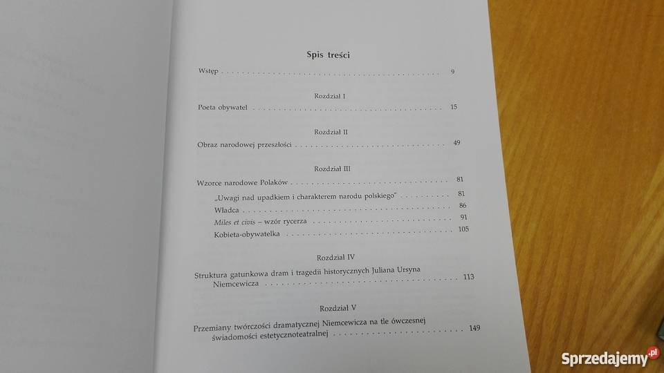 Dramy i tragedie historyczne J U Niemcewicza M Gdańsk