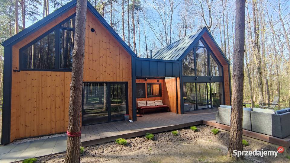 Dom 70m stodoła Podwójna 2x35mm domek z drewna Otwock