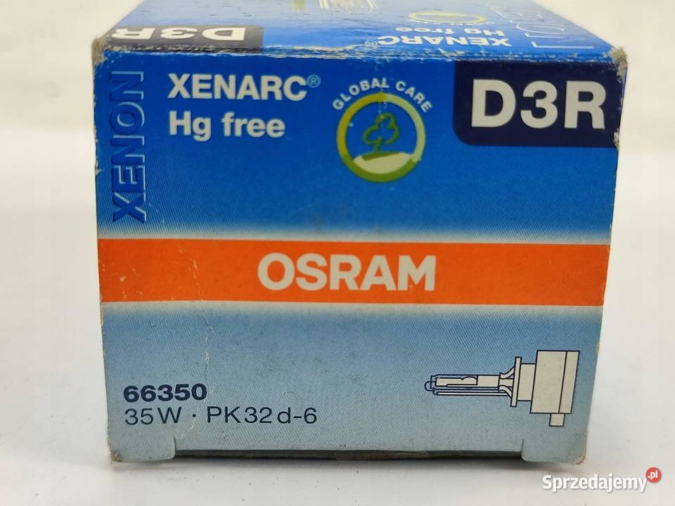 ŻARÓWKA 1 OSRAM D3R XENON 35W PK32D6 12V 66350 Żarówki samochodowe