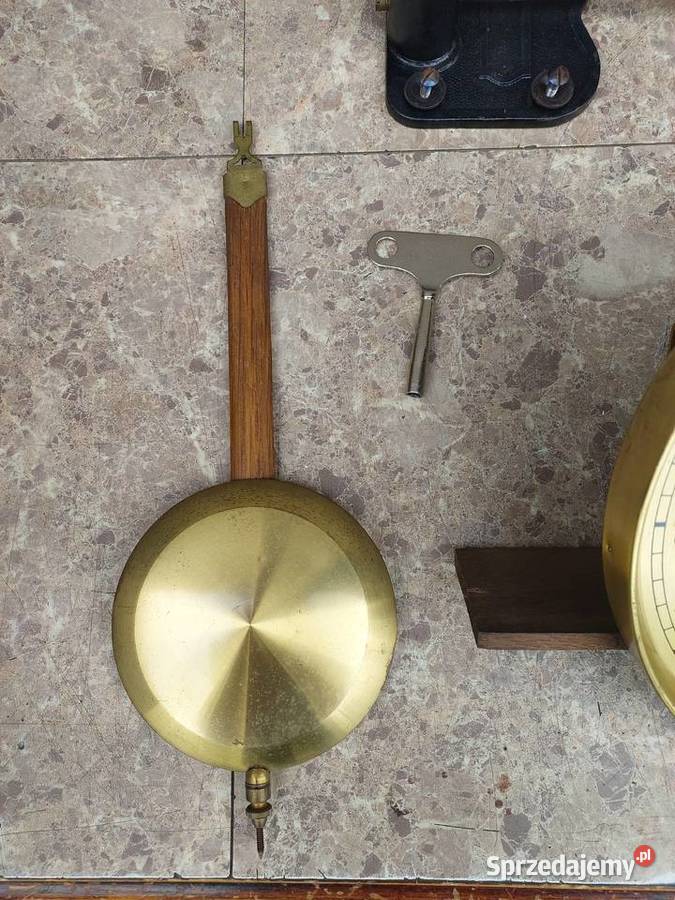 174 Zestaw mechanizm starego zegara Kienzle Tczew