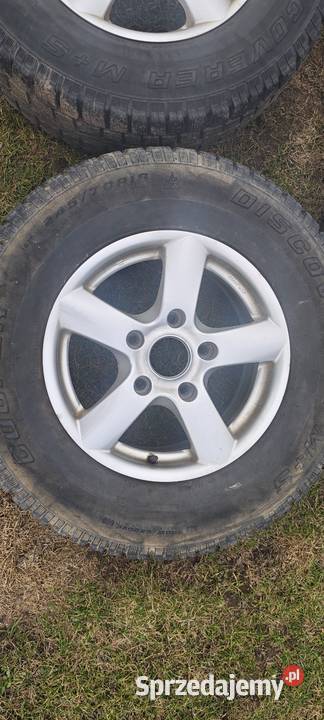 Felgi Rial 16 rozstaw 1397 auta terenowe Godków sprzedam