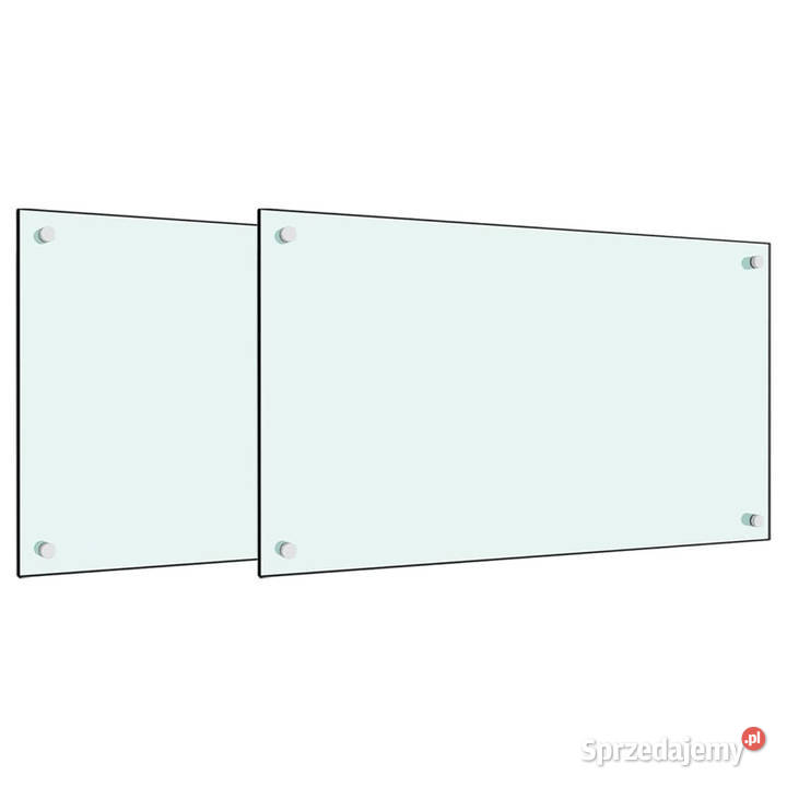 Panele ochronne do kuchni białe 2 70x40 szkło Warszawa sprzedam