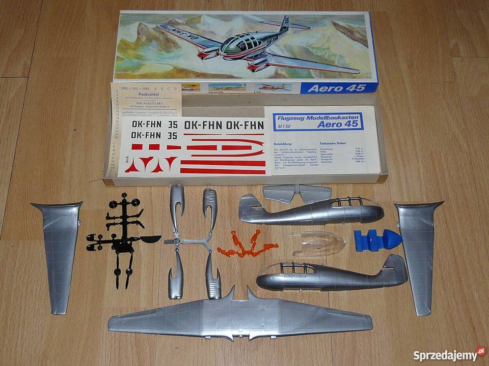Model Samolotu Areo 45 150 Unikat Veb Plasticart Rabka-Zdrój sprzedam