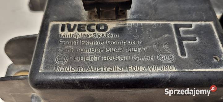 KOMPUTER STEROWNIK MODUŁ ŚWIATEŁ IVECO 504280977 sprzedam