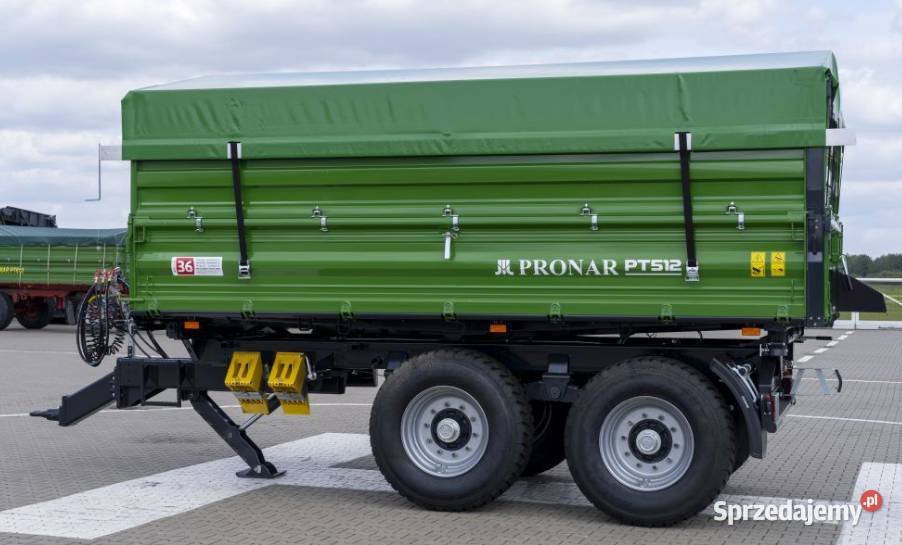 Przyczepa 12t tandem PT512 Pronar PT510 paletowa Mława