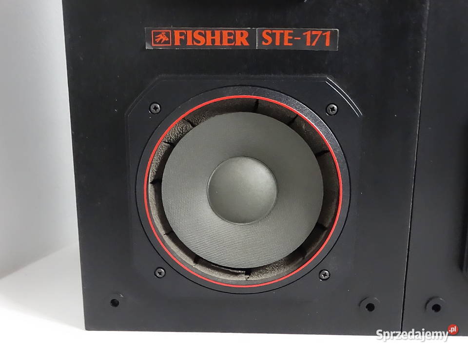 Kolumny Fisher STE171 HiFi Vintage Stan wizualny lubelskie Biłgoraj
