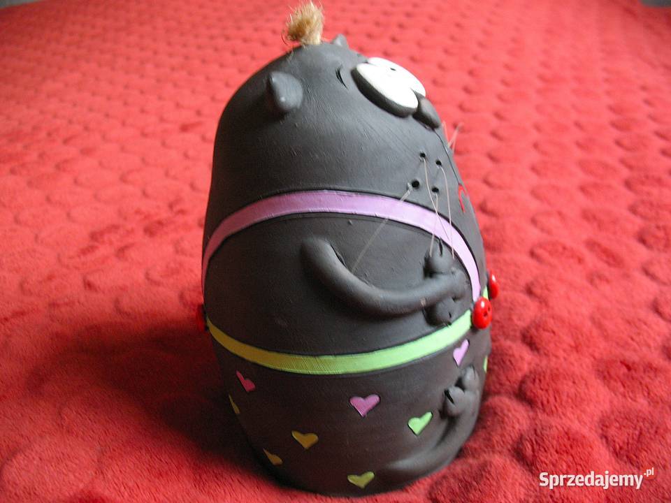 Kot Skarbonka 155 x 10 Czarna ceramika Siedlce sprzedam