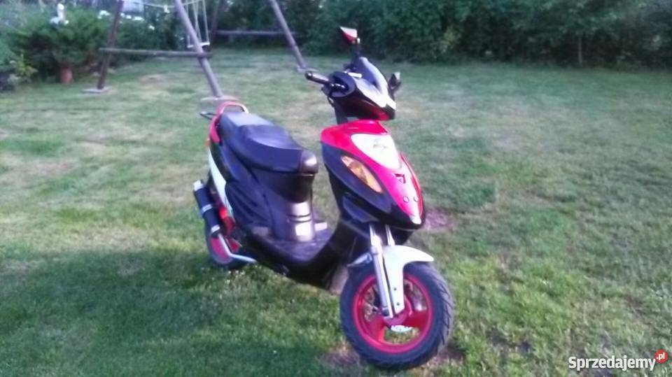 Skuter baotian bt49qt6 mały przebieg Łapy sprzedam