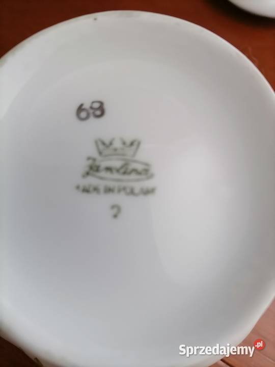 Dzbanek porcelanowy świąteczny Wałbrzych