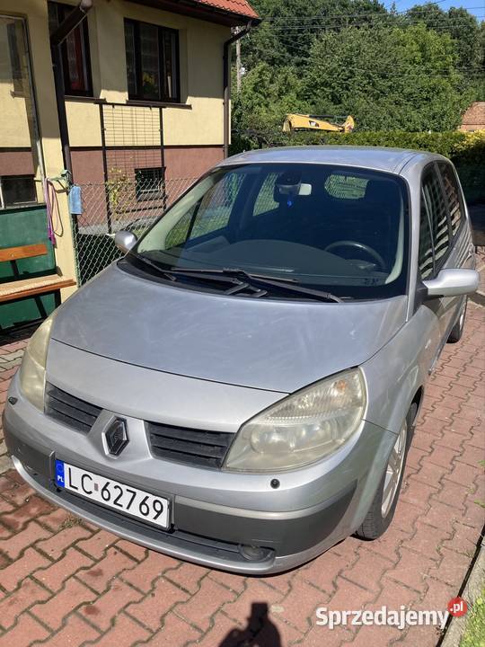 Renault Scenic II srebrny Chełm