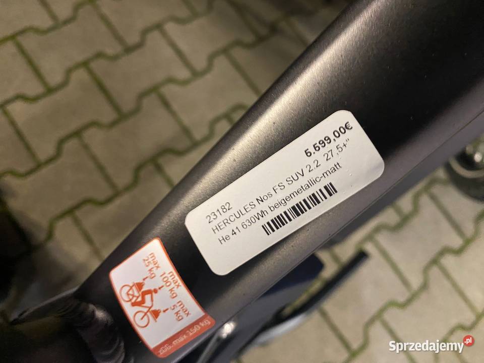 60 taniej Hercules NOS FS SUV 22 nowy rower Nakło Śląskie