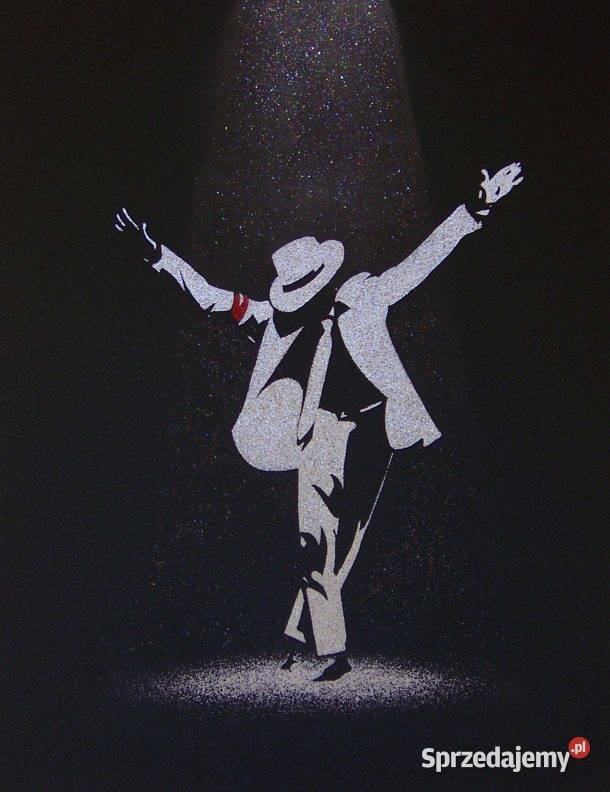 Michael Jackson Obraz ręcznie grawerowany na