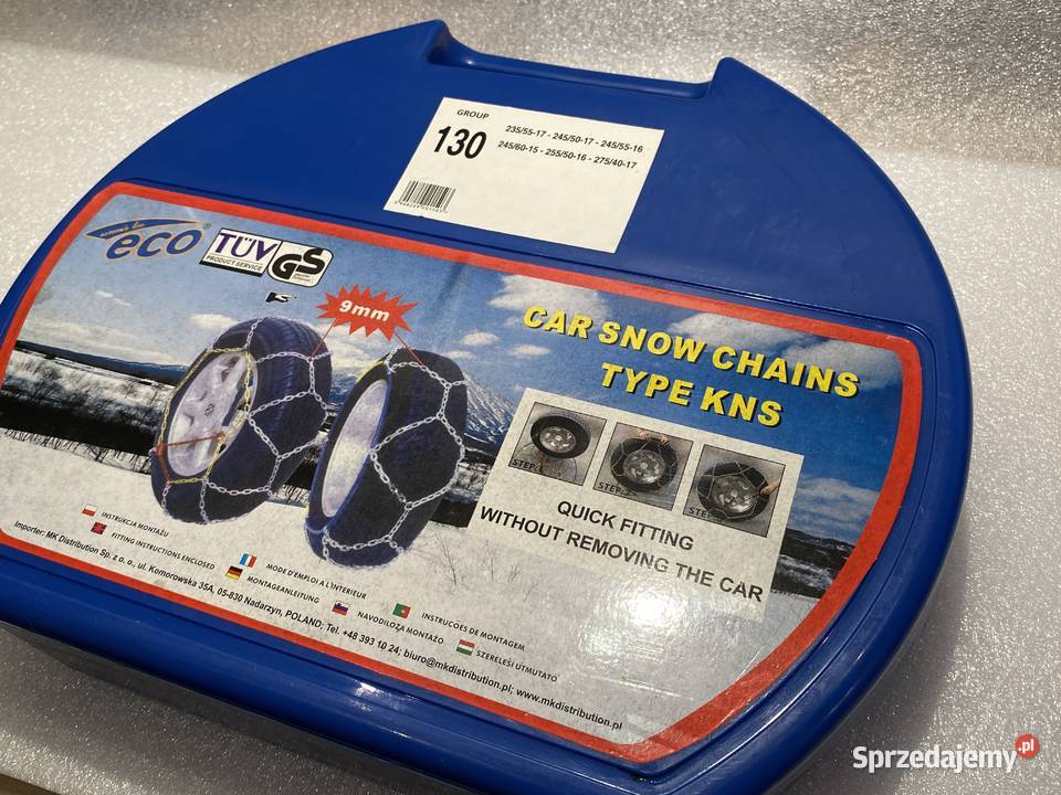 Łańcuchy śniegowe ECO KN 130 2355517 2456015 Aleksandrów Łódzki