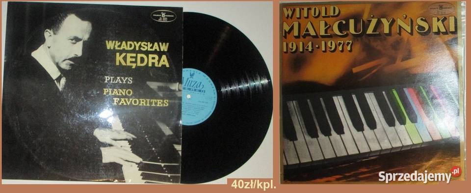 Władysław Kędra Plays Piano Favorites Witold łódzkie Łódź