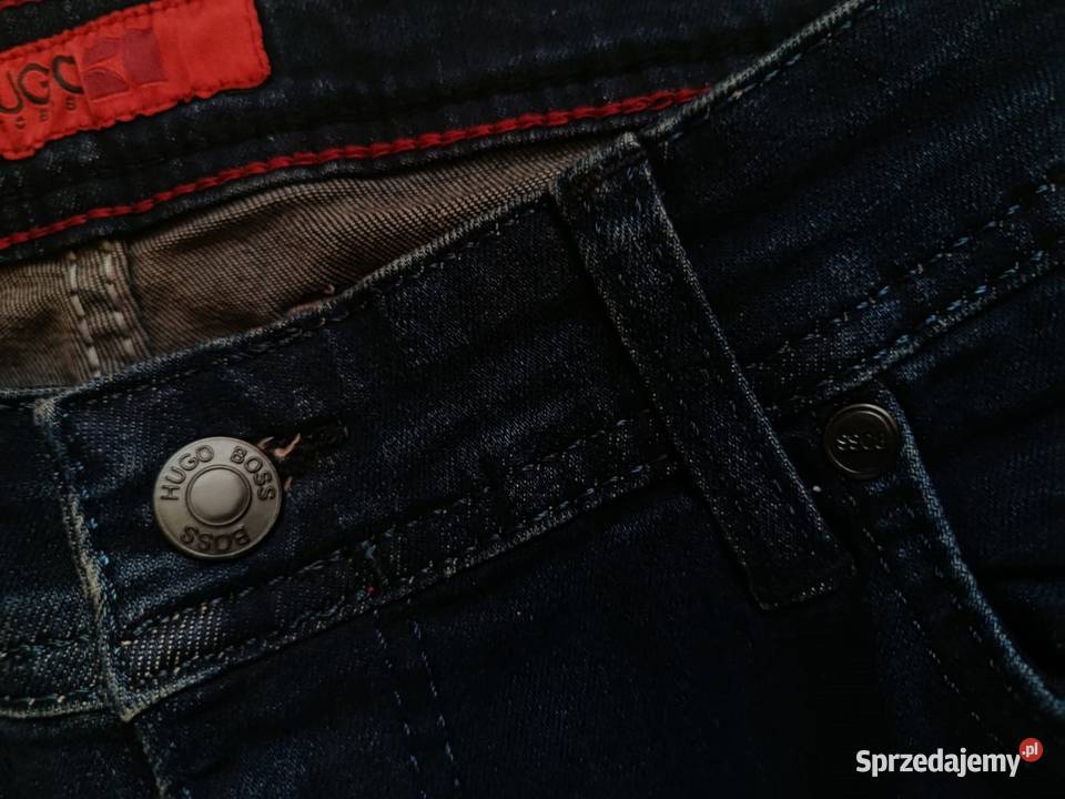 Jeansy męskie Hugo Boss ciemne rozmiar 3132 Białystok
