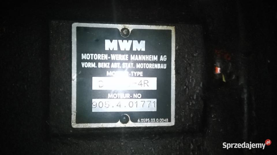 Silnik MWM D325 części nieuszkodzony Pniówek